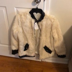 Fur/Pleather jacket